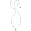 image:imageKendra Scott Crystal Letter Short Pendant Necklace Fashion Jewelry for WomenLetter A RHODIUMPLATED