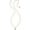 image:imageKendra Scott Crystal Letter Short Pendant Necklace Fashion Jewelry for WomenLetter G GOLDPLATED