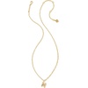 image:imageKendra Scott Crystal Letter Short Pendant Necklace Fashion Jewelry for WomenLetter N GOLDPLATED