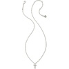 image:imageKendra Scott Crystal Letter Short Pendant Necklace Fashion Jewelry for WomenLetter T RHODIUMPLATED