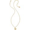 image:imageKendra Scott Crystal Letter Short Pendant Necklace Fashion Jewelry for WomenLetter W GOLDPLATED