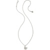image:imageKendra Scott Crystal Letter Short Pendant Necklace Fashion Jewelry for WomenLetter W RHODIUMPLATED