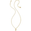 image:imageKendra Scott Crystal Letter Short Pendant Necklace Fashion Jewelry for WomenLetter Y GOLDPLATED