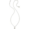 image:imageKendra Scott Crystal Letter Short Pendant Necklace Fashion Jewelry for WomenLetter Z RHODIUMPLATED