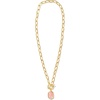 image:imageKendra Scott Daphne Link Chain Necklace Fashion Jewelry for WomenGold  Pink Iridescent Abalone