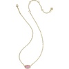 image:imageKendra Scott Elisa Luxe Pendant Necklace Fashion Jewelry for WomenGOLDLIGHT PINK CUBIC ZIRCONIA