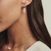 image:imageKendra Scott Elisa Luxe Pendant Necklace Fashion Jewelry for WomenGOLDLIGHT PINK CUBIC ZIRCONIA