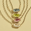 image:imageKendra Scott Elisa Luxe Pendant Necklace Fashion Jewelry for WomenGOLDWHITE CUBIC ZIRCONIA