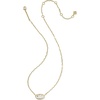 image:imageKendra Scott Elisa Luxe Pendant Necklace Fashion Jewelry for WomenGOLDWHITE CUBIC ZIRCONIA