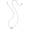 image:imageKendra Scott Elisa Luxe Pendant Necklace Fashion Jewelry for WomenRHODIUMWHITE CUBIC ZIRCONIA