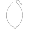 image:imageKendra Scott Elisa Multi Strand Necklace for Women Fashion JewelryRHODIUM  IRIDESCENT DRUSY