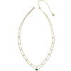 image:imageKendra Scott Emilie Crystal Multi Strand Necklace Fashion Jewelry for WomenGOLD  EMERALD DRUSY