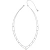image:imageKendra Scott Emilie Crystal Multi Strand Necklace Fashion Jewelry for WomenRHODIUM  IRIDESCENT DRUSY