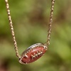 image:imageKendra Scott Football Short Pendant Necklace Fashion Jewelry for WomenGOLD  ORANGE GOLDSTONE