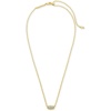 image:imageKendra Scott Grayson Crystal Pendant Necklace Fashion Jewelry for WomenGOLD  WHITE CUBIC ZIRCONIA