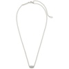 image:imageKendra Scott Grayson Crystal Pendant Necklace Fashion Jewelry for WomenRHODIUM  WHITE CUBIC ZIRCONIA