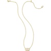 image:imageKendra Scott Grayson Stone Pendant Necklace in Iridescent Drusy 14k GoldPlated Brass Fashion Jewelry for Women