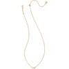 image:imageKendra Scott Juliette Necklace Fashion Jewelry for WomenGOLD  WHITE CRYSTAL
