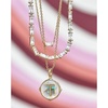 image:imageKendra Scott Juliette Necklace Fashion Jewelry for WomenGOLD  WHITE CRYSTAL