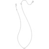 image:imageKendra Scott Juliette Necklace Fashion Jewelry for WomenRHODIUM  WHITE CRYSTAL
