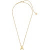 image:imageKendra Scott Letters AZ Pendant Necklace for Women Fashion Jewelry 14k GoldPlated BrassLetter A