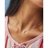 image:imageKendra Scott Letters AZ Pendant Necklace for Women Fashion Jewelry 14k GoldPlated BrassLetter E