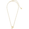 image:imageKendra Scott Letters AZ Pendant Necklace for Women Fashion Jewelry 14k GoldPlated BrassLetter P