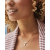 image:imageKendra Scott Letters AZ Pendant Necklace for Women Fashion Jewelry 14k GoldPlated BrassLetter T
