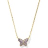 image:imageKendra Scott Lillia Crystal Pendant Necklace Fashion Jewelry for WomenGOLD  VIOLET CRYSTAL