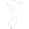 image:imageKendra Scott Mallory Crystal Short Pendant NecklaceSILVER WHITE CZ