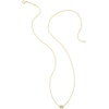 image:imageKendra Scott Marisa 18k Yellow Gold Oval Solitaire Pendant NecklaceAQUAMARINE
