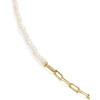 image:imageKendra Scott Markie Half Chain Necklace Fashion Jewelry for WomenGOLDFRESHWATER CULTURED PEARL