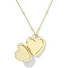 image:imageKendra Scott Meredith Charm Necklace 18k Gold Vermeil DemiFine Jewelry for Women White Topaz