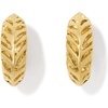 image:imageKendra Scott Mikki Huggie Earrings Fashion Jewelry for WomenGOLD METAL Tiger Striped