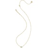 image:imageKendra Scott Mini Elisa 14k GoldPlated Satellite Short Pendant Necklace Fashion Jewelry for WomenGOLD  LIGHT BLUE ILLUSION