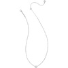 image:imageKendra Scott Mini Elisa 14k GoldPlated Satellite Short Pendant Necklace Fashion Jewelry for WomenRHODIUM  IVORY MOTHER OF PEARL