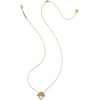 image:imageKendra Scott Mushroom Short Pendant Necklace 14k GoldPlated Brass Brown Mix
