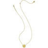 image:imageKendra Scott Softball Short Pendant NecklaceGOLDPLATED