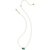 image:imageKendra Scott Tatum Short Pendant Necklace Fashion Jewelry for WomenGOLD  GREEN MIX
