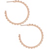 image:imageKendra Scott Veronica Hoop EarringsROSE GOLD  IRIDESCENT CRYSTAL