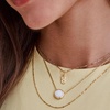 image:imageKendra Scott Volleyball Pendant Necklace Fashion Jewelry for WomenGOLD  WHITE MOTHER OF PEARL
