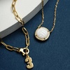 image:imageKendra Scott Volleyball Pendant Necklace Fashion Jewelry for WomenGOLD  WHITE MOTHER OF PEARL