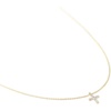 image:imageKendra Scott White Diamond Cross Pendant Necklace in 14k Gold Fine Jewelry for Women14K YELLOW GOLD  CRYSTAL CLEAR DIAMOND
