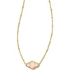 image:imageKendra Scott Abbie Pendant Necklace Fashion Jewelry for WomenGOLD  ROSE QUARTZ