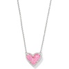 RHODIUM - PINK IRIDESCENT GLITTER GLASS