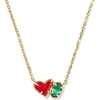image:imageKendra Scott Ari Heart Emilie Pendant Necklace Fashion Jewelry for WomenGOLD  RED ILLUSION AND EMERALD CATS EYE