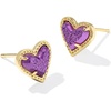 GOLD - PURPLE DRUSY