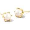 image:imageKendra Scott Ashton Pearl Stud EarringsGOLD  WHITE PEARL