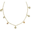image:imageKendra Scott Autumn Charm Necklace 14k GoldPlated Brass Multi Mix