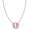 image:imageKendra Scott Baseball Short Pendant Necklace Fashion Jewelry for WomenRHODIUM